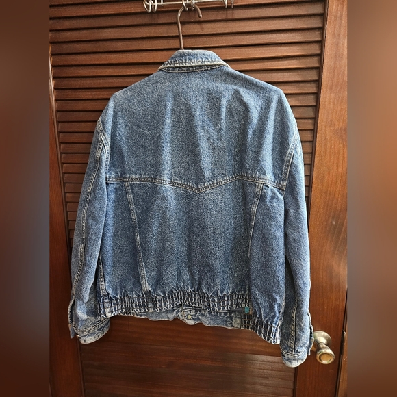 Vintage Levi Strauss & Co. Denim Bomber Jacket - Picture 3 of 6